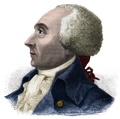 ジャック・ルネ・ヘベール（1757-1794）の肖像 - アルフォンス・ド・ラマルティーヌ（1790-1869）の「ジロンダンの歴史」に掲載されたエングレーヴィング 1865-1866 - 個人蔵 作： Anonymous Anonymous