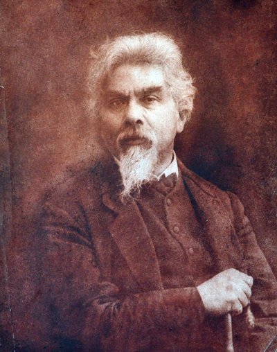 ヤン・トゥーロップ（1858-1928）の肖像、匿名 。アルブミン写真。個人蔵 作： Anonymous Anonymous