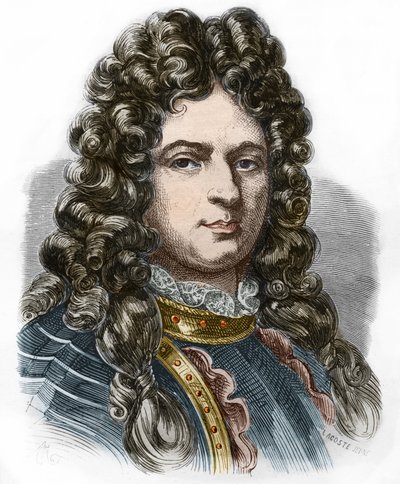 ジャン・バルト（1650-1702）の肖像。19世紀のエングレーヴィング。個人蔵。 作： Anonymous Anonymous