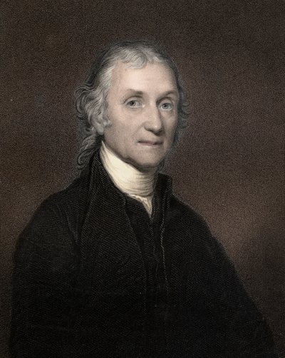 Joseph Priestley (1733 - 1804) イギリスの化学者・神学者の肖像 作： Anonymous Anonymous