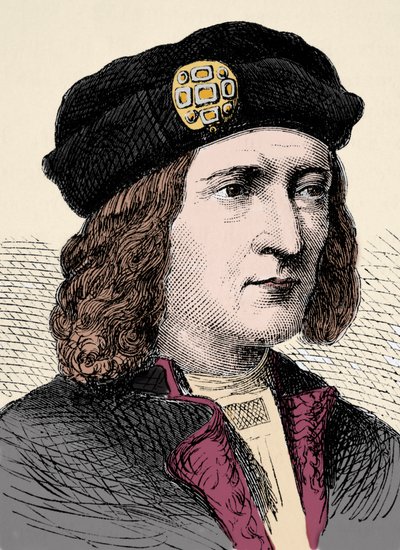 イングランド王リチャード3世の肖像（1452-1485） - Portrait of Richard III King of England 作： Anonymous Anonymous