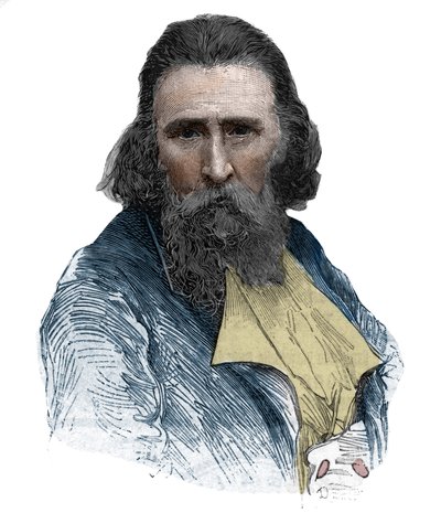 フランスの文学者、レオン・クラデル（1835-1892）の肖像。 作： Anonymous Anonymous