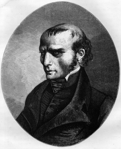1820年にベリー公爵を暗殺したルイ・ピエール・ルーヴェル（1783-1820）の肖像 - デュプレ・ド・ラ・マヘリーの「Le Livre Rouge - Histoire De L