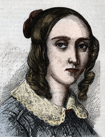 Louise Farrenc 1804-1875のポートレート。ピアニスト、作曲家、フランス人教師。 作： Anonymous Anonymous