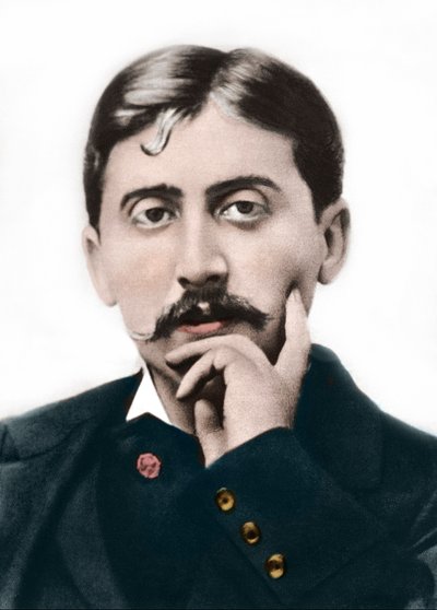 1900年頃のフランスの作家、マルセル・プルースト（1871-1922）の肖像 作： Anonymous Anonymous
