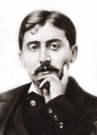1900年頃のフランスの作家、マルセル・プルースト（1871-1922）の肖像 作： Anonymous Anonymous