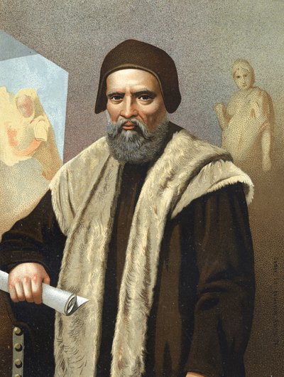 ミケランジェロ・ブオナローティの肖像 このミシェル・アンジュ（Michelangelo or Michelangelo 作： Anonymous Anonymous