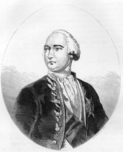フィリップ・エガリテ（1747-1793）、ルイ・フィリップ2世・ジョセフ・オブ・オルレアンの肖像 - デュプレ・ド・ラ・マヘリーの「Le Livre Rouge - Histoire De L