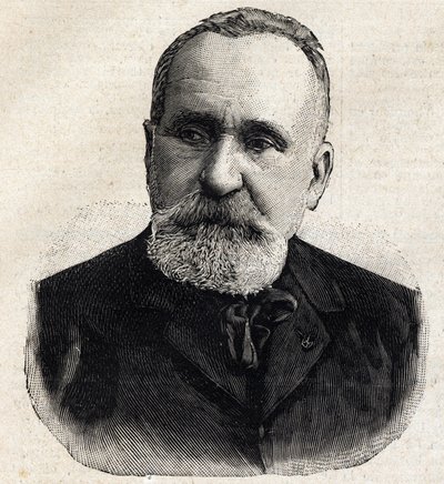 ピエール・ピュヴィス・ド・シャヴァンヌ（1824-1898）は、フランスの画家で、当時、国立美術協会の会長を務めていました。"Le Petro Parisien "に掲載されたエングレーヴィング 作： Anonymous Anonymous