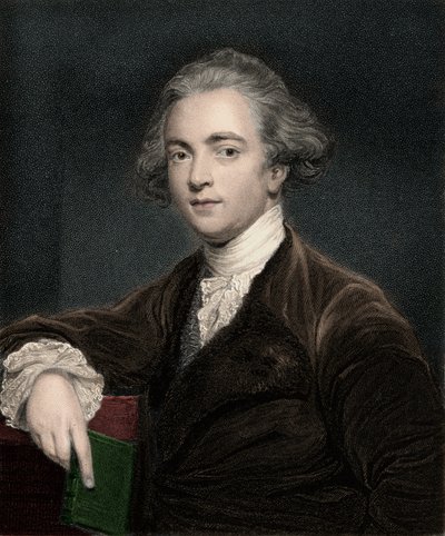 Sir William Jones（1746-1794）の肖像 - Sir William Jones 1746-1794 - 英語の言語学者 作： Anonymous Anonymous