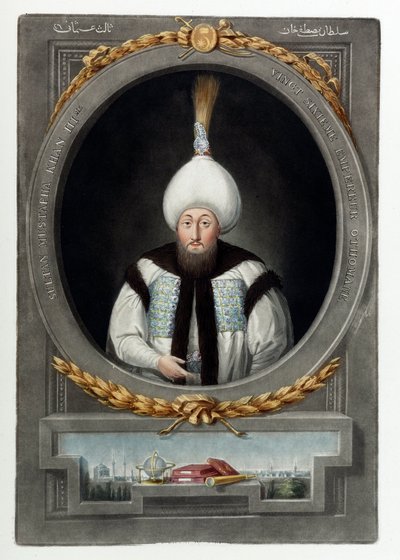 スルタン・ムスタファ3世(1717-1774)の肖像 (Moustafa, Moustapha) par Anonymous 作： Anonymous Anonymous