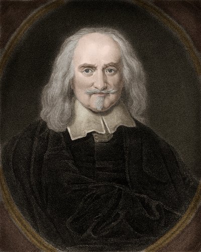 Thomas Hobbes (1588-1679) イギリスの哲学者の肖像 - Thomas Hobbes 1588-1679 イギリスの哲学者、政治理論家 作： Anonymous Anonymous