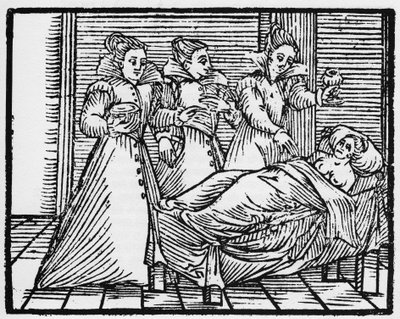 魔女の悪事-"Compendium Maleficarum", 魔女の悪事とその救済を扱う フランチェスコ・マリア・グアッツォ（Guaccio or Guaccius） (15?? -16??) 1608年 個人蔵 作： Anonymous Anonymous