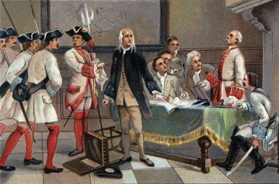 1717年のブリュッセル暴動の主犯格であるフランソワ・アネッサンスが1719年に逮捕される。20世紀初頭、ブリュッセルのアントワーヌチョコレートの広告用クロモリトグラフ。個人蔵 作： Anonymous Anonymous
