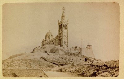 1885-1890年頃のマルセイユの街とその周辺。ノートルダム・ド・ラ・ガルド 個人蔵 作： Anonymous Anonymous