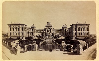 1885-1890年頃のマルセイユの街とその周辺。ロンシャン宮殿（美術館）、個人蔵 作： Anonymous Anonymous