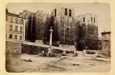 1885-1890年頃のマルセイユの街とその周辺：サン・ヴィクトル教会 個人蔵 作： Anonymous Anonymous