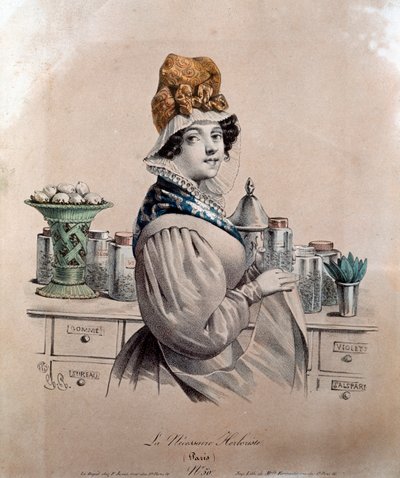 The herborist (e.g. engraving 作： Anonymous Anonymous