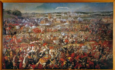1683年のオスマン帝国によるウィーン包囲戦 匿名の絵画。17世紀のウィーン。Kunsthistorische Museum 作： Anonymous Anonymous