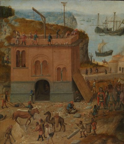 バベルの塔 1490年頃 油彩・パネル 作： Anonymous Anonymous