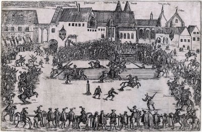 ヘンリー1世の時のトーナメント(938) (Henri I de Saxe ou de Germanie, dit Henri l