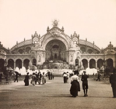1900年のパリ万国博覧会：Le chateau d