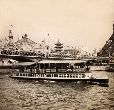 1900年万国博覧会-パリ万国博覧会：イエナ橋-個人蔵 作： Anonymous Anonymous
