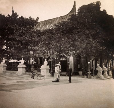 1900年の万国博覧会 - パリの万国博覧会。ネールランデーズ・インディーズ - 個人蔵 作： Anonymous Anonymous