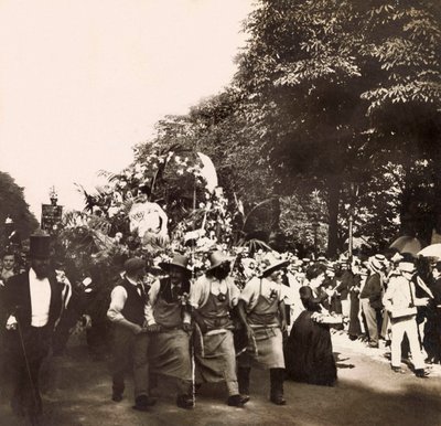 1900年の万国博覧会 - 1900年パリ万国博覧会。園芸の祭典 - 個人蔵 作： Anonymous Anonymous