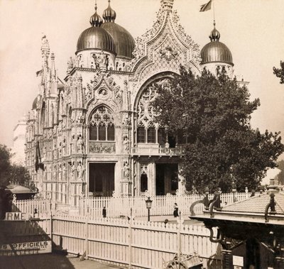 1900年の万国博覧会 - 1900年にパリで開催された万国博覧会。イタリアのパビリオン - 個人蔵 作： Anonymous Anonymous