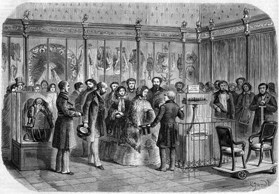 オランダ王妃ソフィー・ド・ヴュルテンベルク（1818-1879）のパリ訪問 作： Anonymous Anonymous