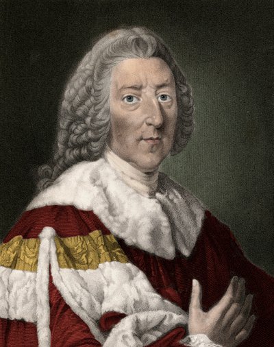 ウィリアム・ピット・ザ・エルダー（1708-1778）、イングランドの政治家 - William Pitt The Elder First Earl of Chatham 作： Anonymous Anonymous