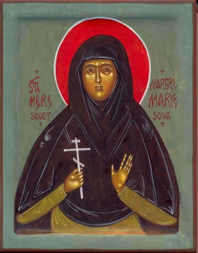 聖母マリア、20世紀 作： Anonymous Russian icon painter