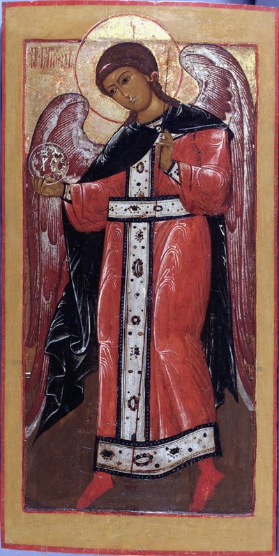 大天使ガブリエル 作： Anonymous Russian icon painter
