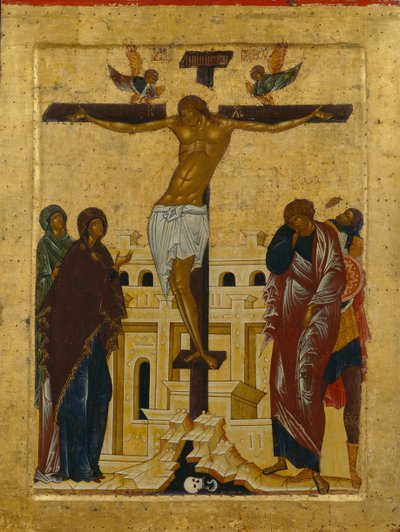 はりつけ、1497 作： Anonymous Russian icon painter