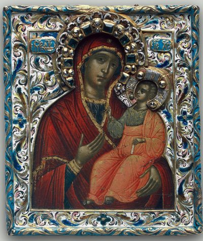 ティフヴィンの神話、17世紀末 作： Anonymous Russian icon painter