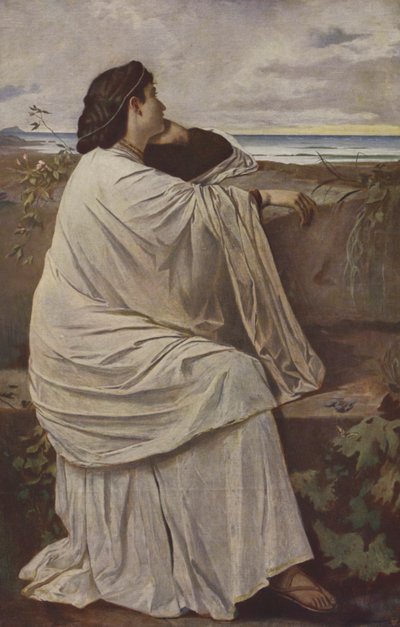イフィゲニア（油絵） 作： Anselm Feuerbach