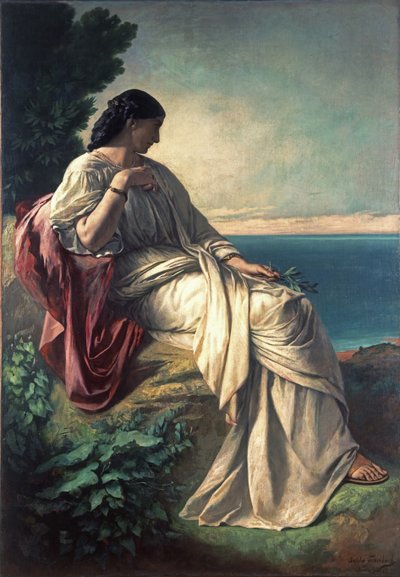 イフィゲニア、1862 作： Anselm Feuerbach