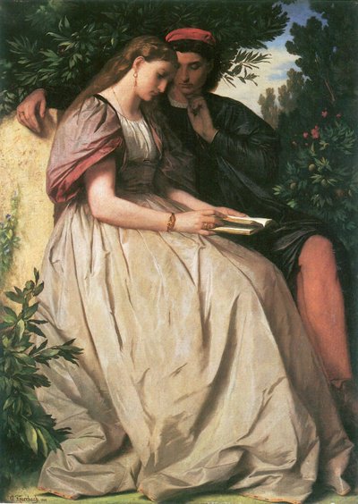 パオロとフランチェスカ 作： Anselm Feuerbach