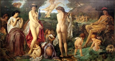 パリの審判 作： Anselm Feuerbach