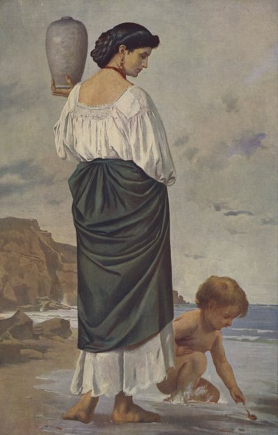 ウォーターキャリア（油絵） 作： Anselm Feuerbach