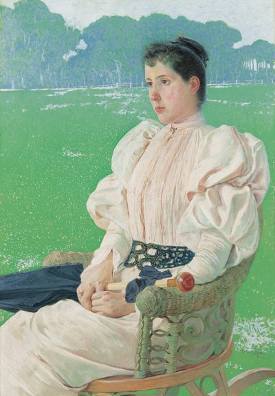 女性の肖像 作： Anselmo Guinea