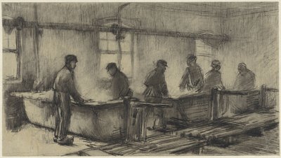 綿染工場のスクレーパー 作： Anthon Gerhard Alexander van Rappard