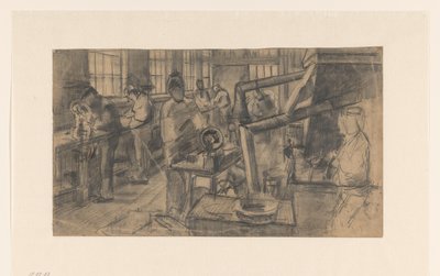 シルバーファクトリーで 作： Anthon Gerhard Alexander van Rappard