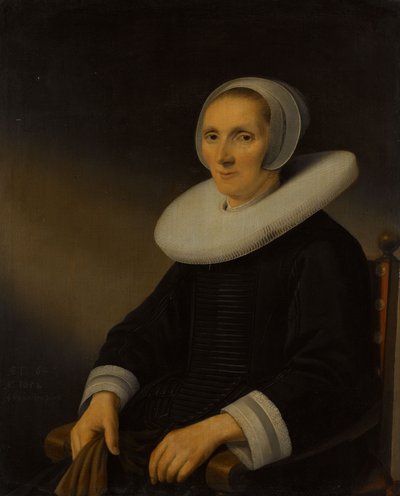 ある女性の肖像 作： Anthonie (1601-73) Palamedesz