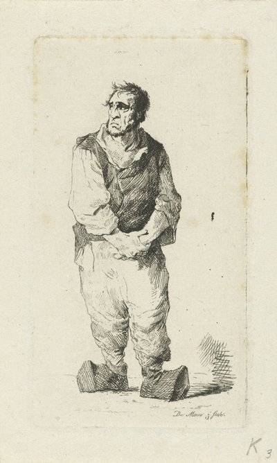 下駄の男 作： Anthonie Willem Hendrik Nolthenius de Man