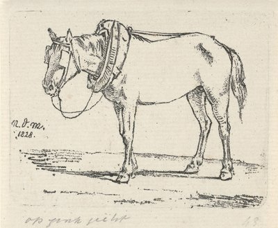 塩漬けの馬 作： Anthonie Willem Hendrik Nolthenius de Man