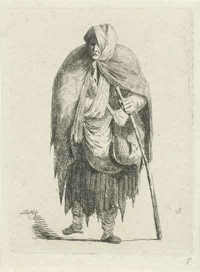 ボロボロの女 作： Anthonie Willem Hendrik Nolthenius de Man