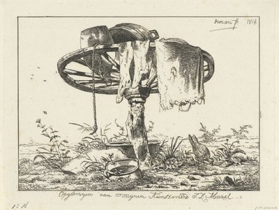 ポールの車輪 作： Anthonie Willem Hendrik Nolthenius de Man