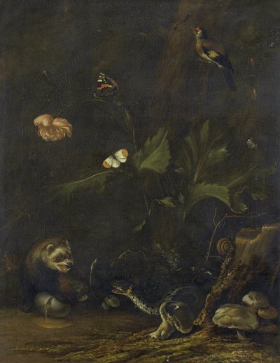 動物と植物 作： Anthonie van Borssom